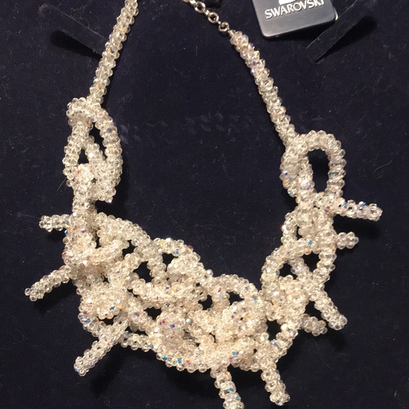 Rare Authentic Swarovski Aurora Champagne Collar Large. - Picture 11 of 15